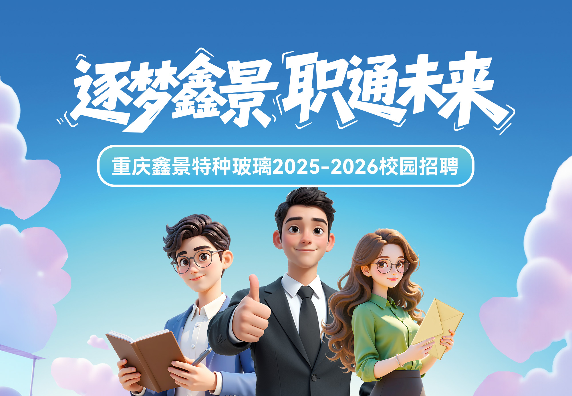 校园招聘丨重庆鑫景特种玻璃2025-2026年校园招聘全面启航！
